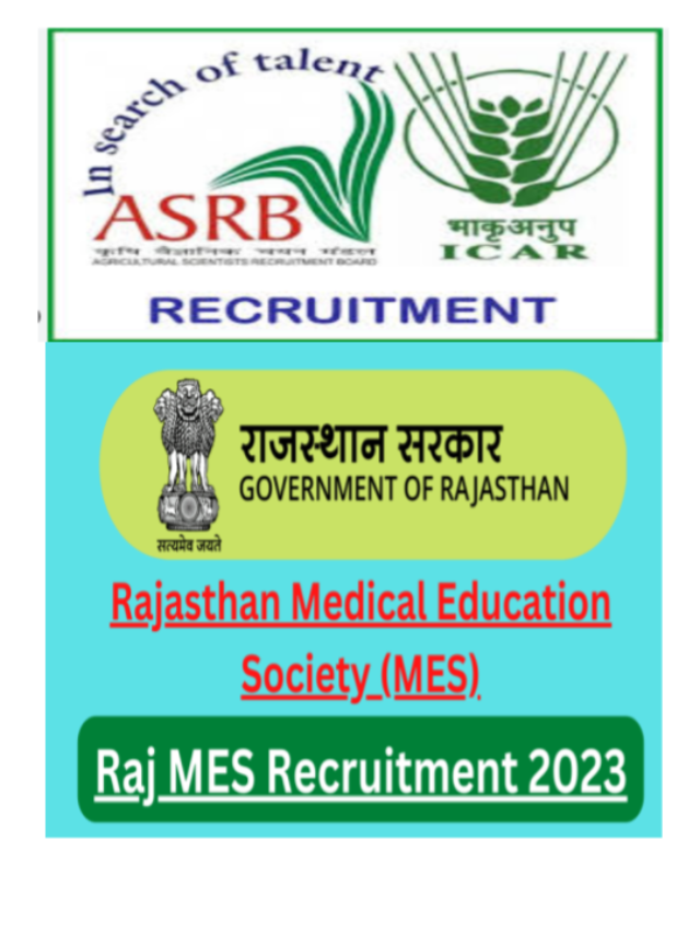 ASRB NET Recruitment 2023 Notification Released