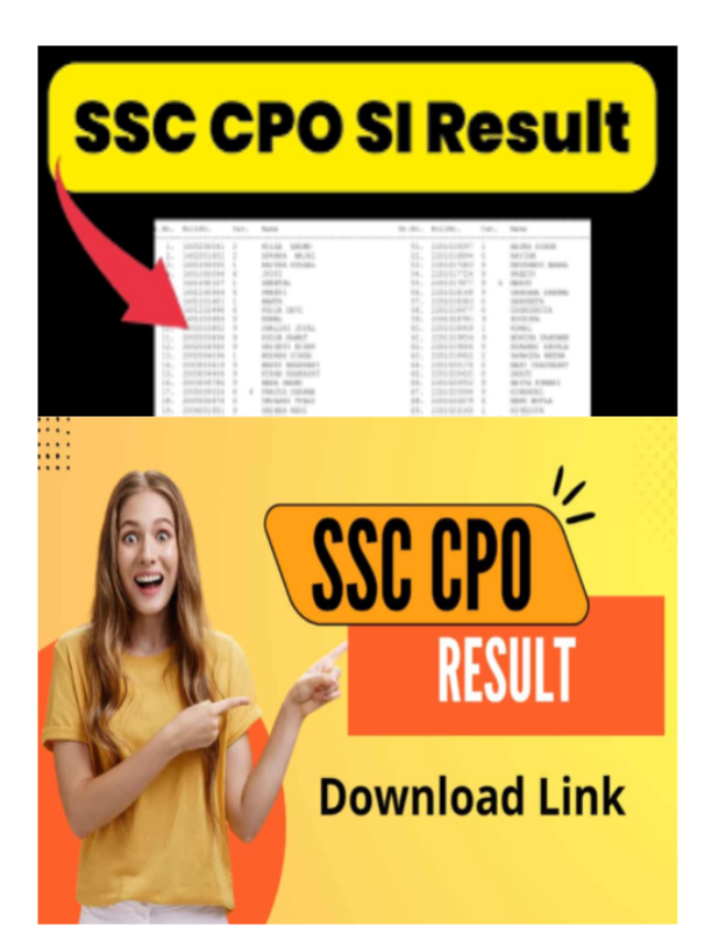 SSC CPO Result 2023 Released