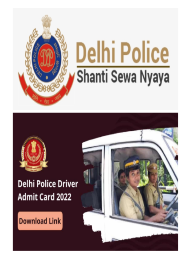 Delhi Police Driver Admit Card 2023 Released Download Now