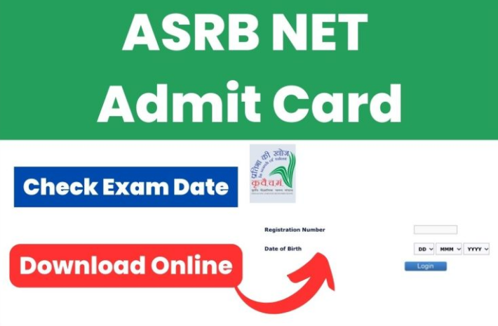 ASRB NET 2023 Admit Card